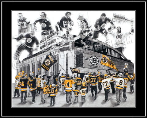 "Big Bad Bruins" Limited Edition Print