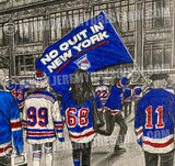 "Broadway Blueshirts" Limited Edition Print