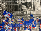 "Broadway Blueshirts" Limited Edition Print
