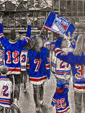 "Broadway Blueshirts" Limited Edition Print