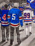 "Broadway Blueshirts" Limited Edition Print