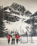 FAMILY "Hockey Mountain Memories" PERSONALIZED Hockey Artwork
