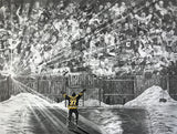 "The Dream Begins Here" PERSONALIZED Hockey Artwork