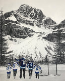 FAMILY "Hockey Mountain Memories" PERSONALIZED Hockey Artwork