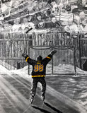TEAM PACKAGE for orders of `10 or more on same team "The Dream Begins Here" PERSONALIZED Hockey Artwork