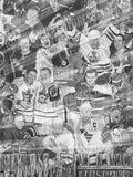 TEAM PACKAGE for orders of `10 or more on same team "The Dream Begins Here" PERSONALIZED Hockey Artwork