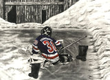 "The Dream Begins Here" PERSONALIZED GOALIE Artwork