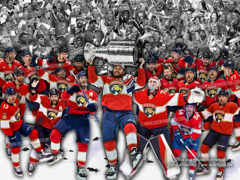 "Stanley Cup Champions 2024" Limited Edition Print