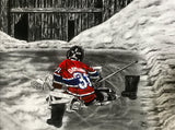 "The Dream Begins Here" PERSONALIZED GOALIE Artwork